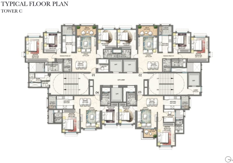Lodha Bellagio Tower C photo 3